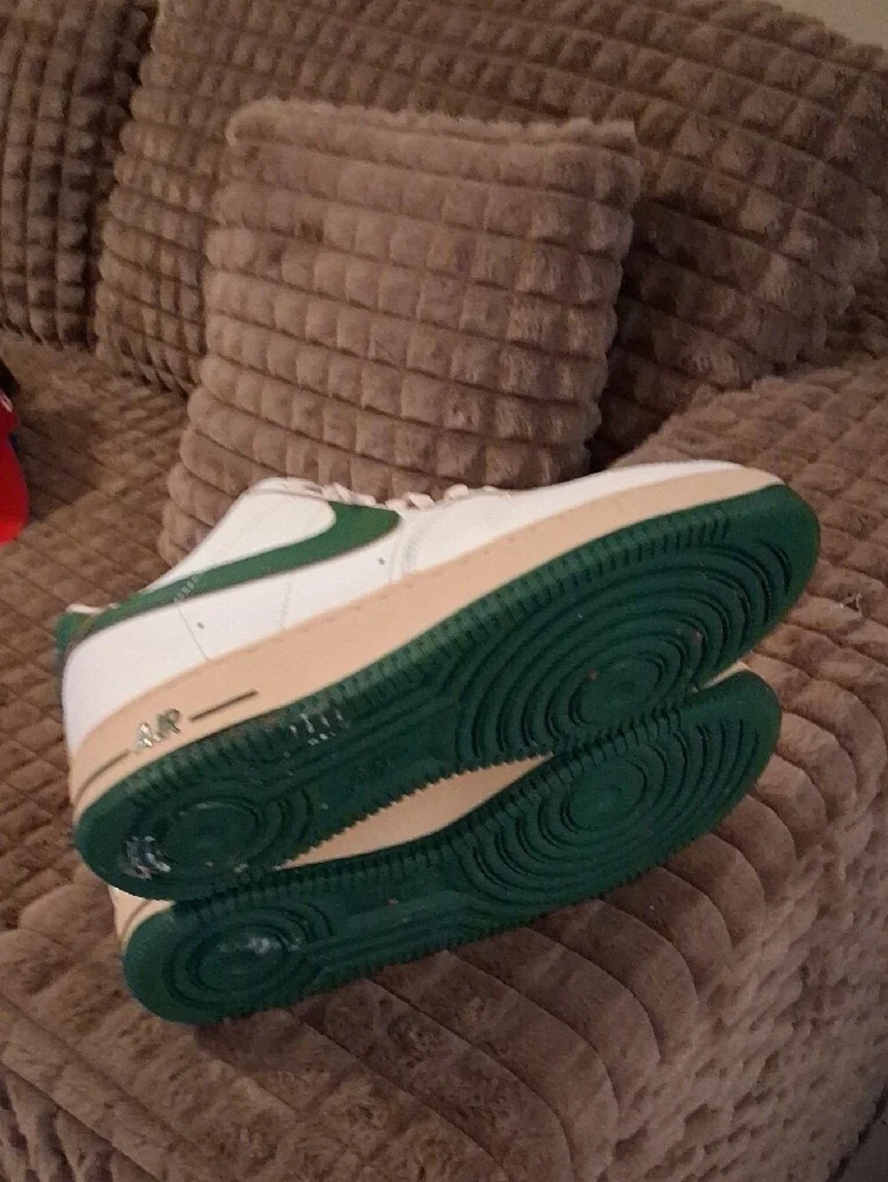 Nike Men's Low-Top Sneakers White Green